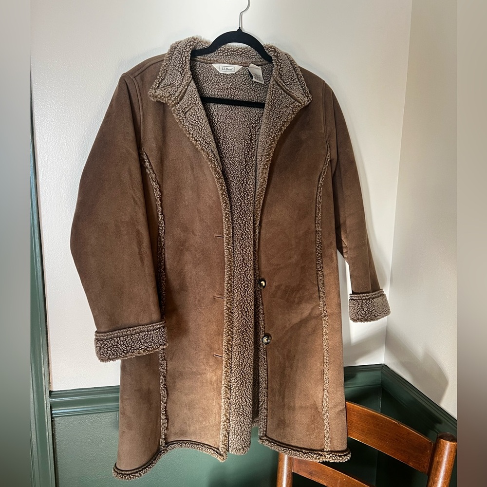 L.L. Bean Vintage Penny Lane Suede Jacket
